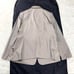【Extremely Rare 2XL Size】23区 Skirt Suit, Glossy Finish, Stretch, Single, 1B