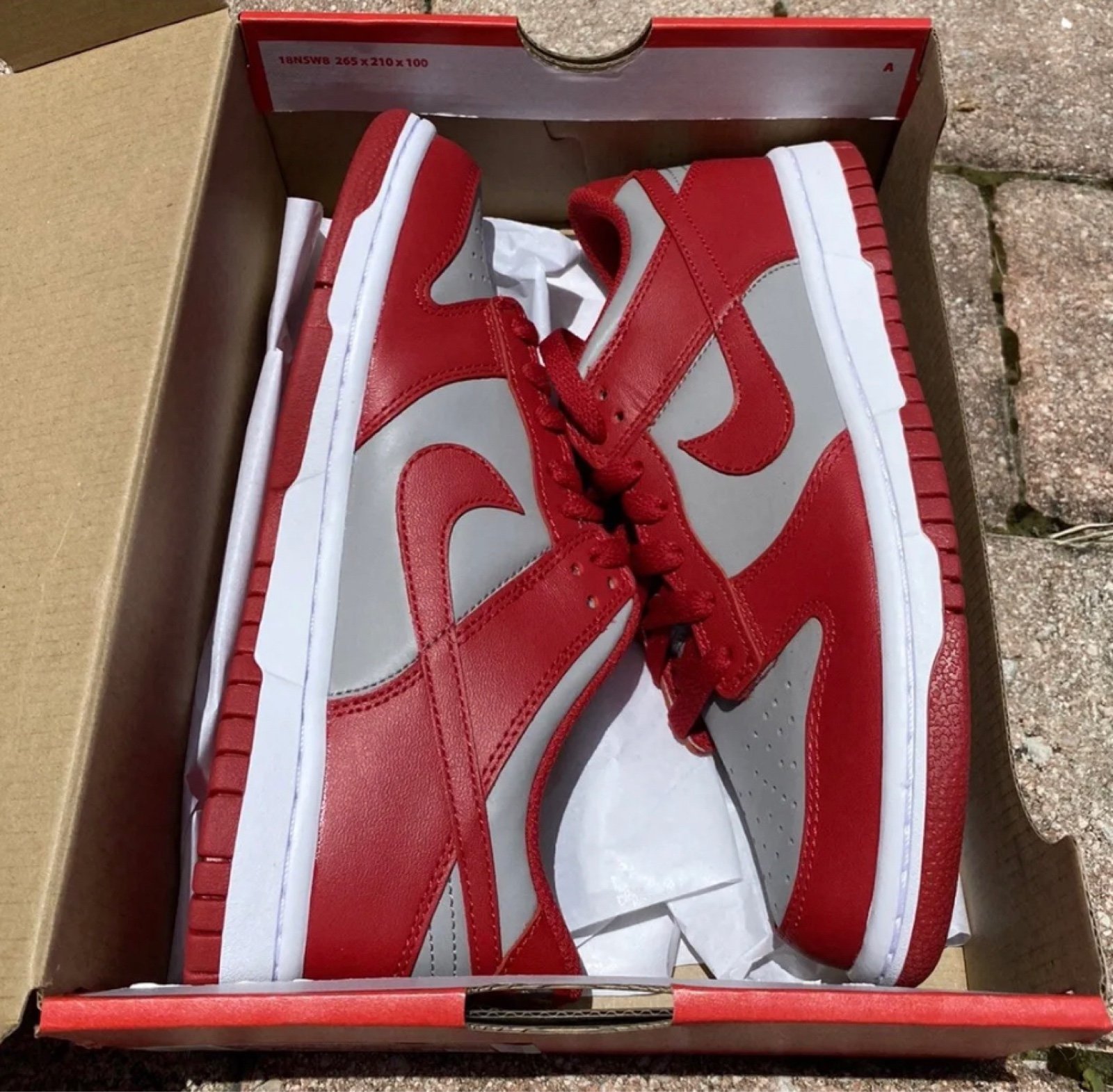 Nike Dunk Low UNLV Sz 6Y fits size 7.5 Women