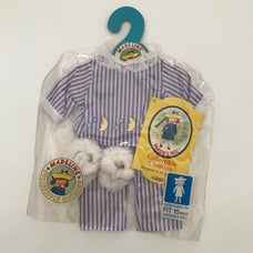 Madeline Doll Pajamas for 15 doll