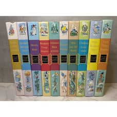 Through Golden Windows Complete Set 10 Children's Books Vintage HC Grolier 1958