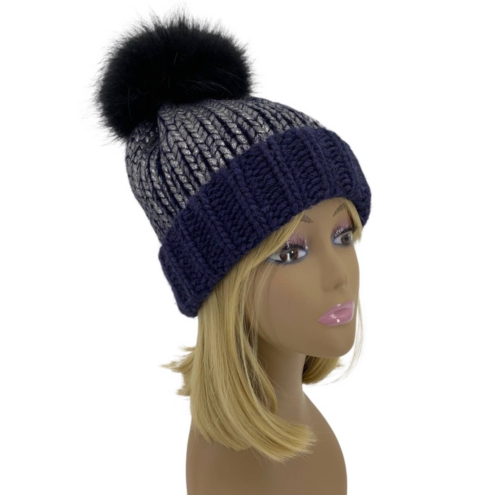 POM POM RACCOON NAVY BLUE POM POM RACCOON NAVY BLUE