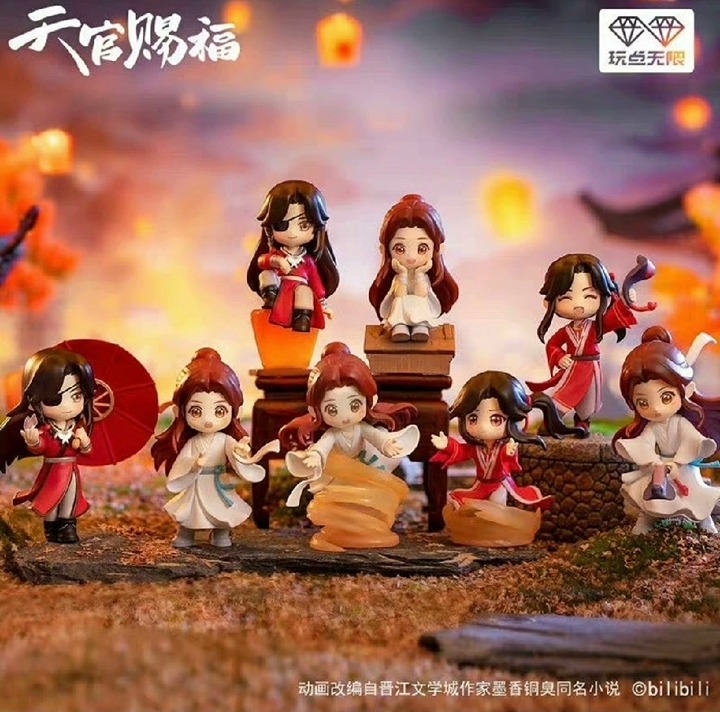 TGCF Heaven Official's Blessing Figure whole box 8PCS NEW