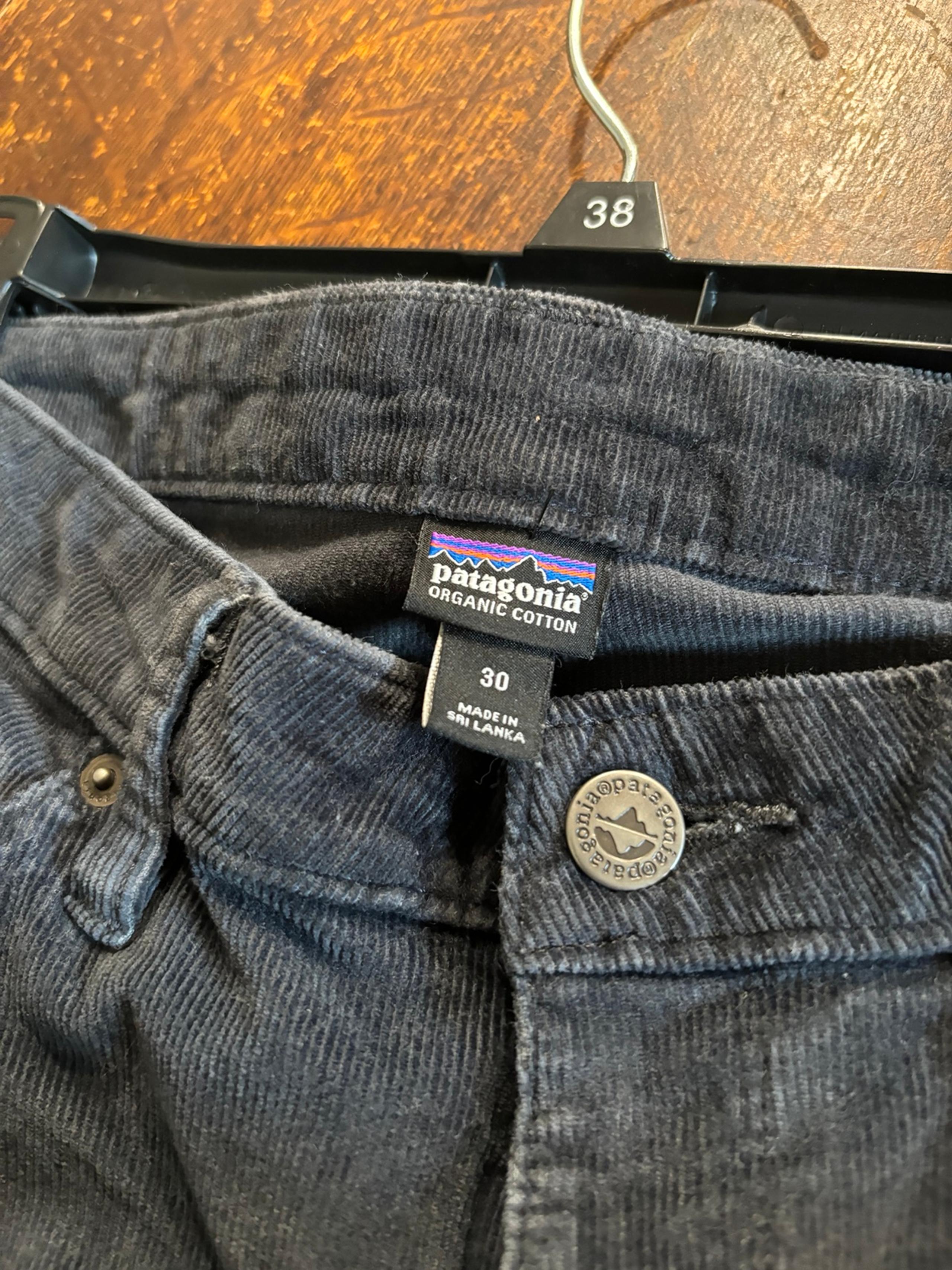 Patagonia Organic Cotton Everyday Cords Slim Fit Corduroy Pants Women's 30
