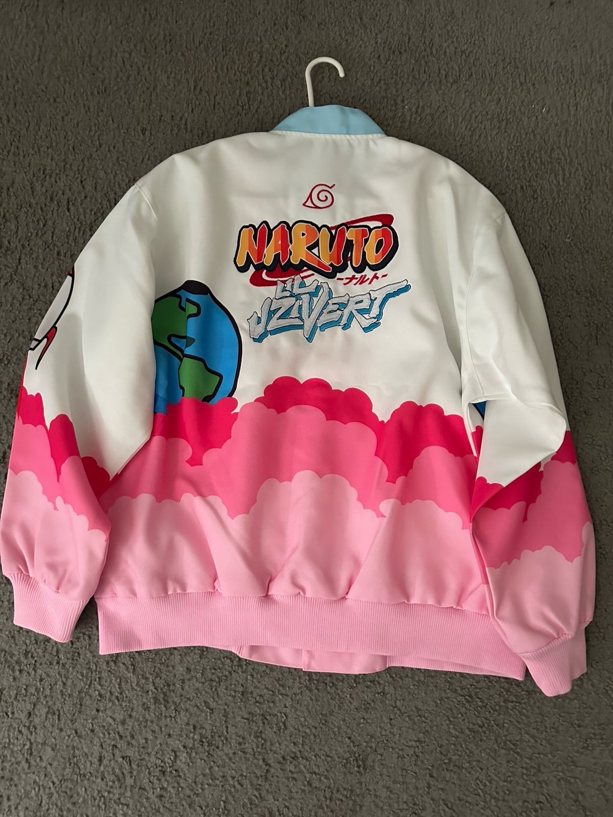 Naruto Lil Uzi jacket Mens