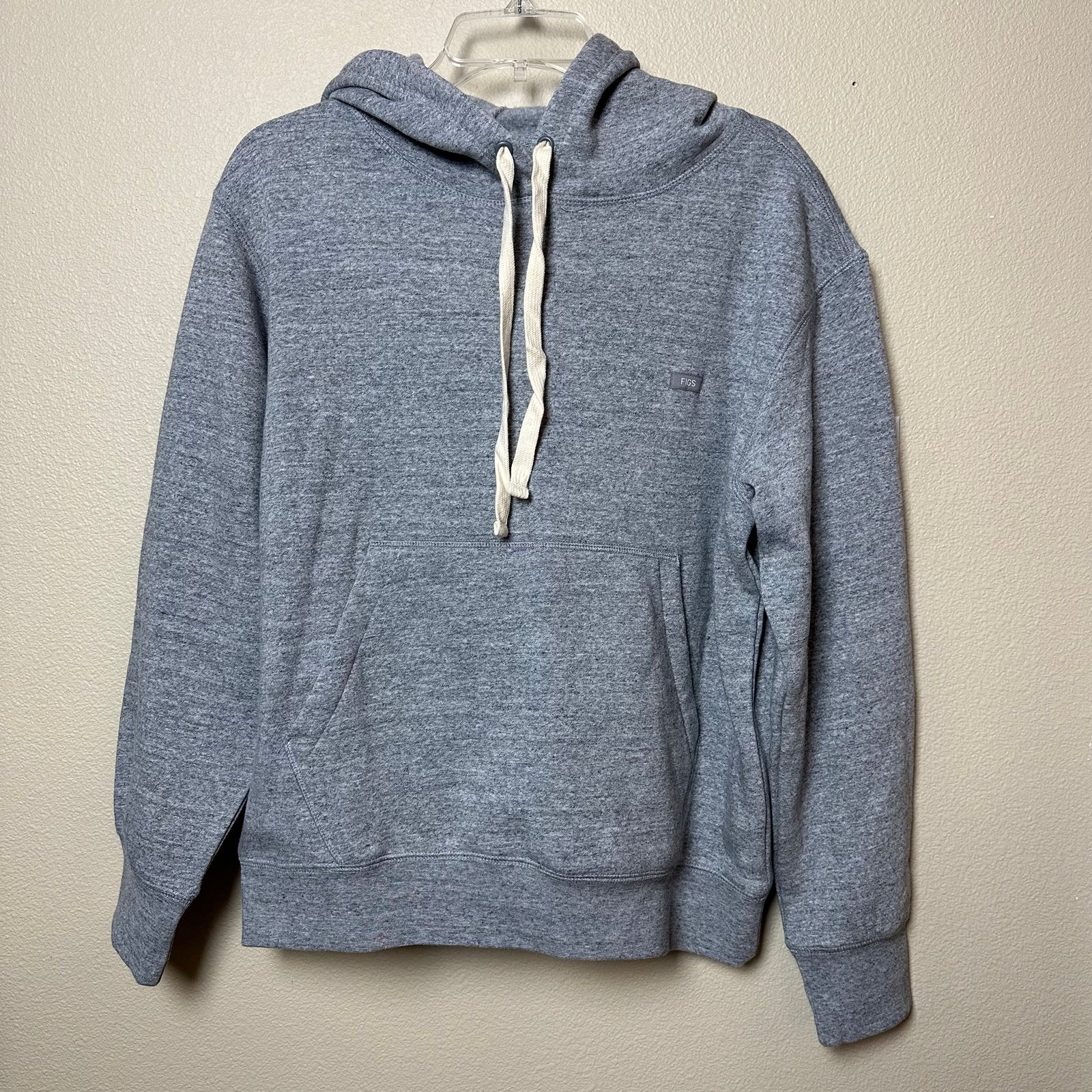 FIGS Lounge Hoodie Size M - Heather Gray
