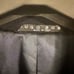 Hugo Boss wool coat in navy - size 42L