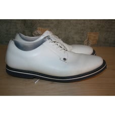 G/Fore Gallavanter White Pebble Leather Golf Shoes 11 / 44