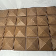Trex Post Sleeve Pyramid Cap Saddle Brown/Tan Set of 31 New-See Description Set3