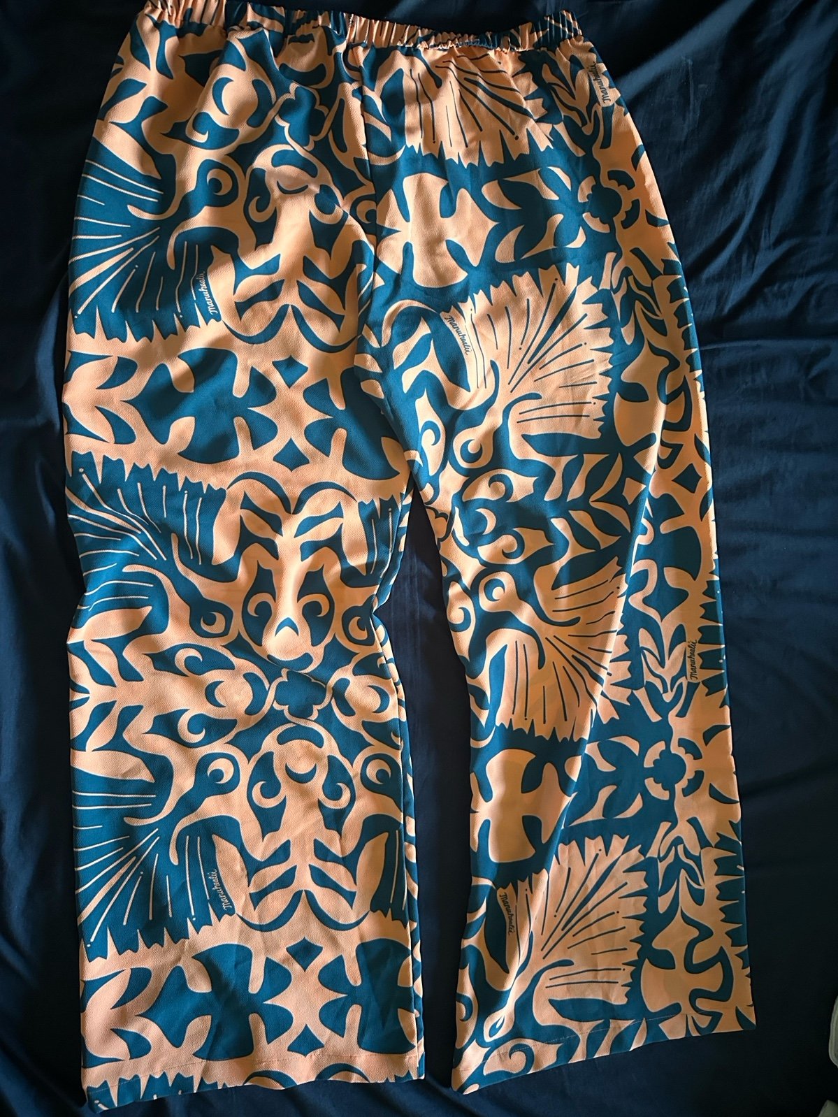 BNWT manuhealii nihoa palm palazzo pants