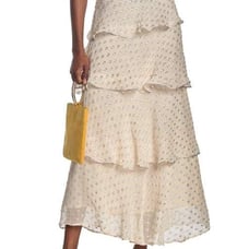 Z&L Europe Tiered Maxi Skirt