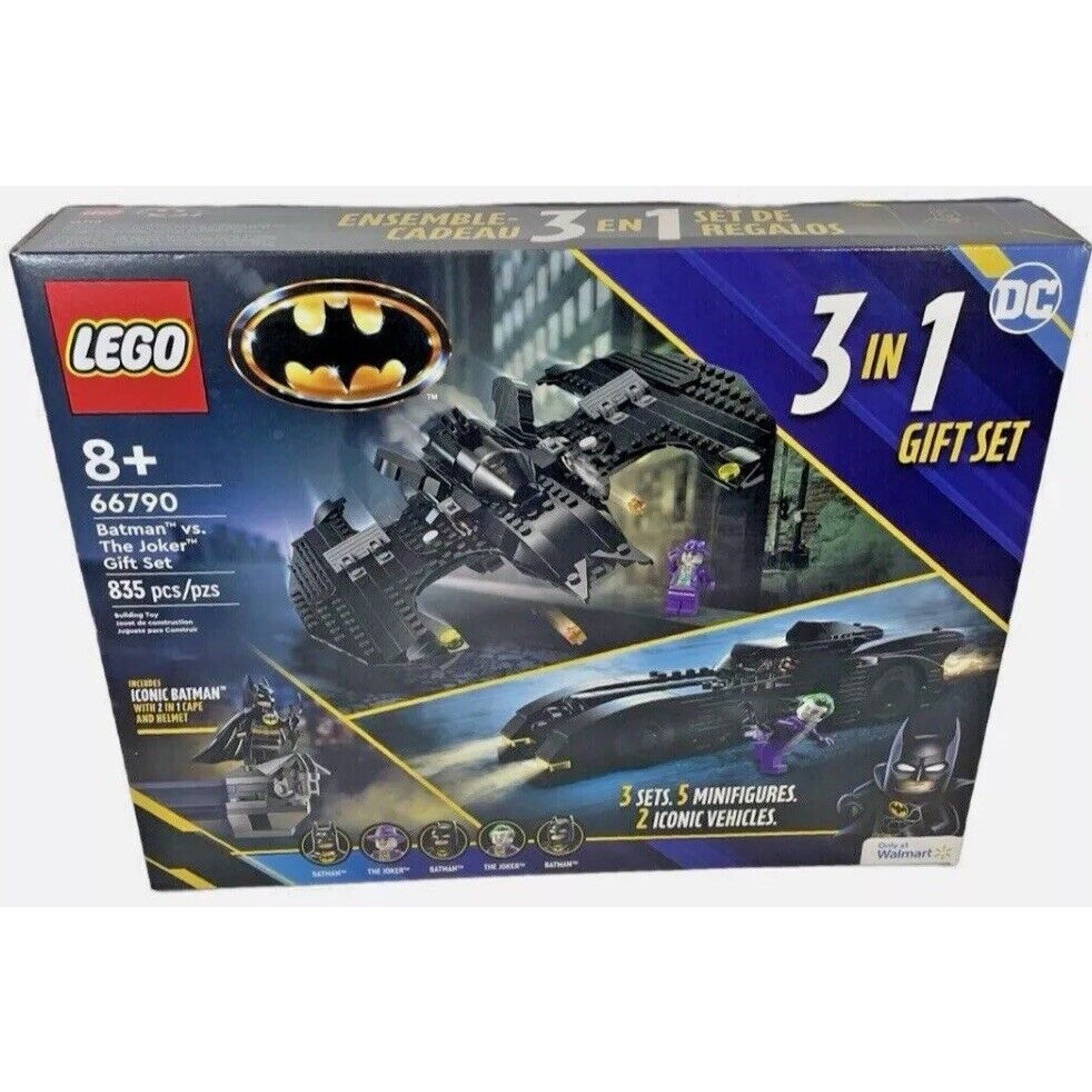 LEGO 66790 Batman vs. The Joker Gift Set DC COMICS 8+ Sealed (30653/76224/76265)