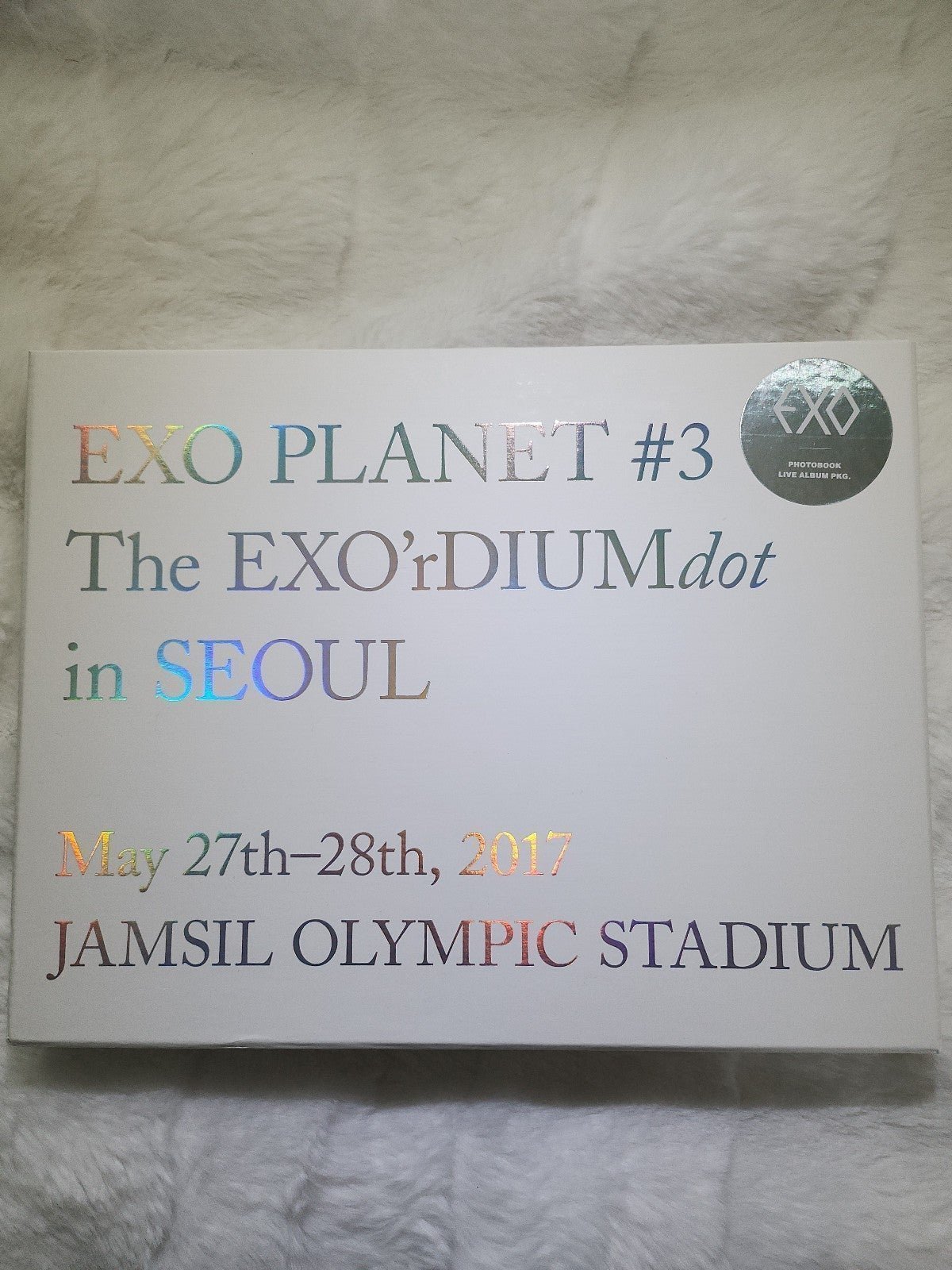 EXO Planet #3 The EXO'rDIUMdot in Seoul Photobook Live Album package