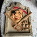 Vintage 1960 Pittsburgh pirates chalk ware beat em bucks wall plaque