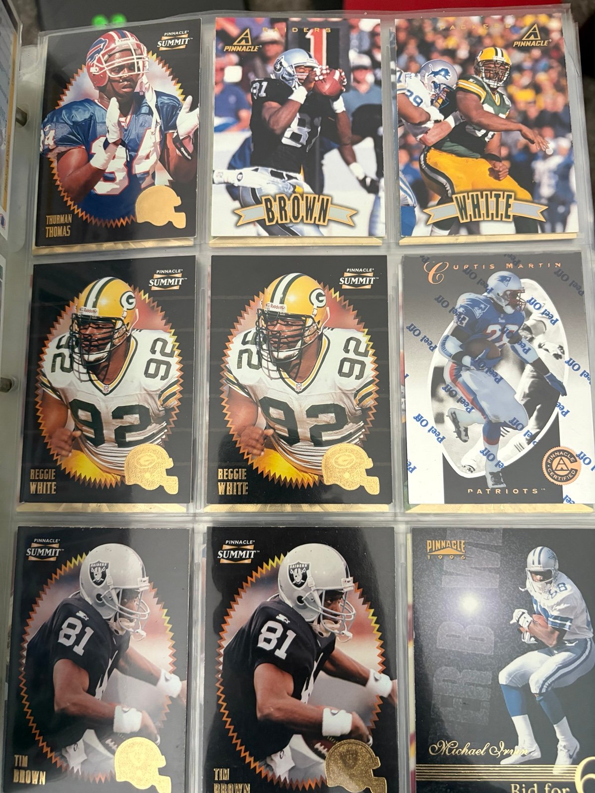 750 NFL cards superstars only 90s and up