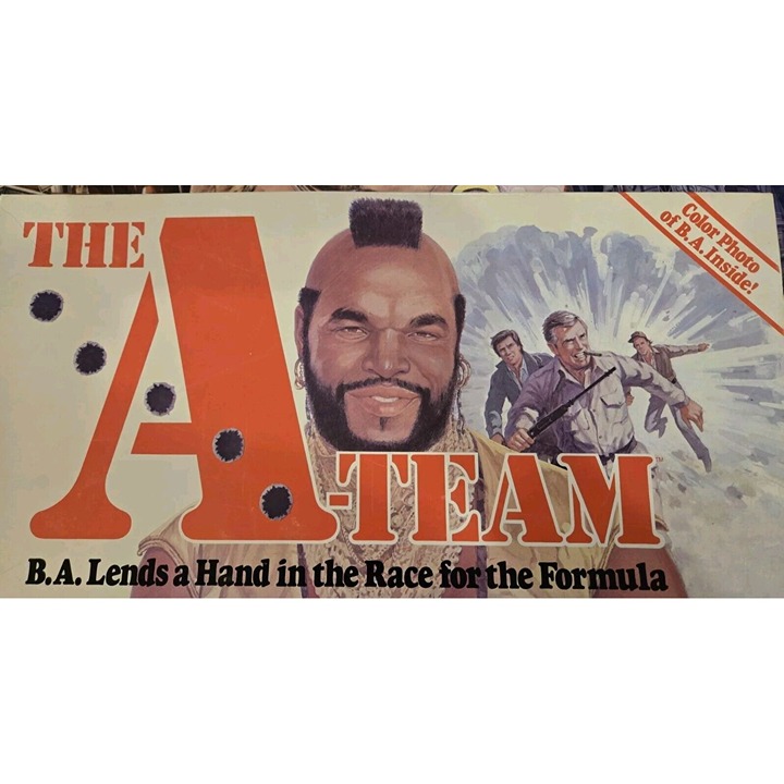 Vintage 1984 Parker Brothers The A-Team Board Game No. 0089. 99% Complete