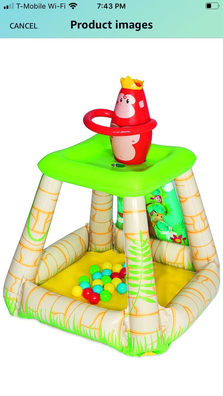 Bestway - Up, in & Over Jungletime Ball
