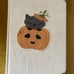 Halloween embroidery journal