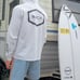Brand new RVCA Lucua rash guard hoodie, black, size L.