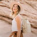 Fawn Design Drawstring Diaper Bag in Bone