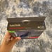 Sandisk Sansa Fuze+ 4GB Black MP3 Player (SDMX20R-004GK-A57)Blue New Sealed