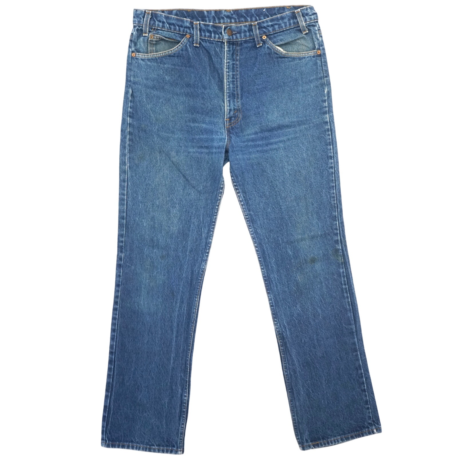 Vintage 80s Levi's 517 Orange Tab Western Jeans Mens 36