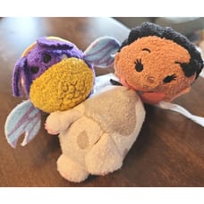 Disney Tsum Tsum Tamatoa Moana 3.5 Mini Plush Toy Shiny Crab Pua Pig lot