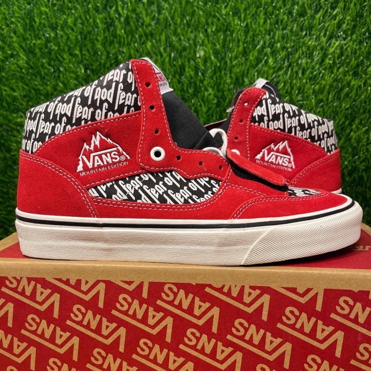 VANS Fear of God x Mountain Edition 35 DX Collection 2 Red Black White