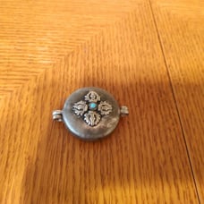 Nepali Gau Box Tibetan Pendant