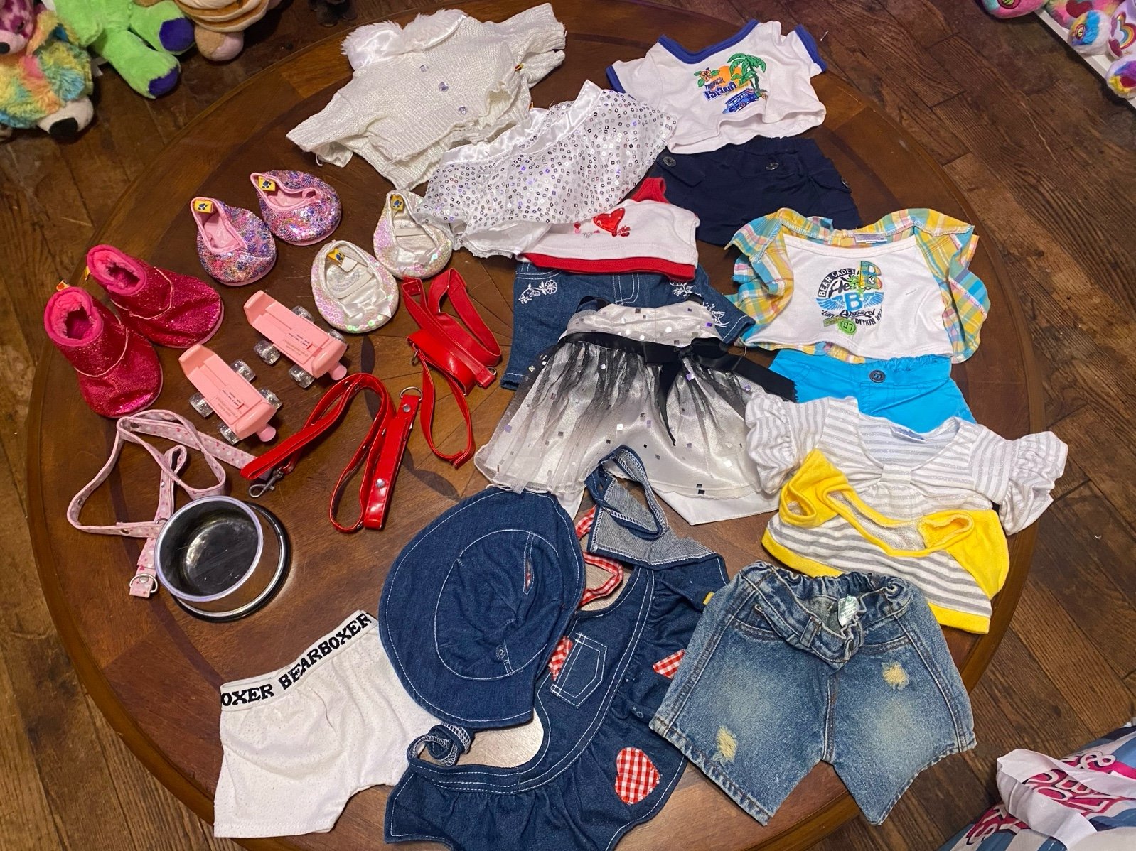 Build a bear clothing and accessories lot new and vintage mix