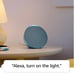 Echo Pop Glacier White with Sengled Smart Color Bulb Alexa smart home kit