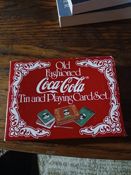 coca-cola playing cards