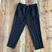 Ami Alexandre Mattiussi Black Elastic Waist Dress Pants Size 42