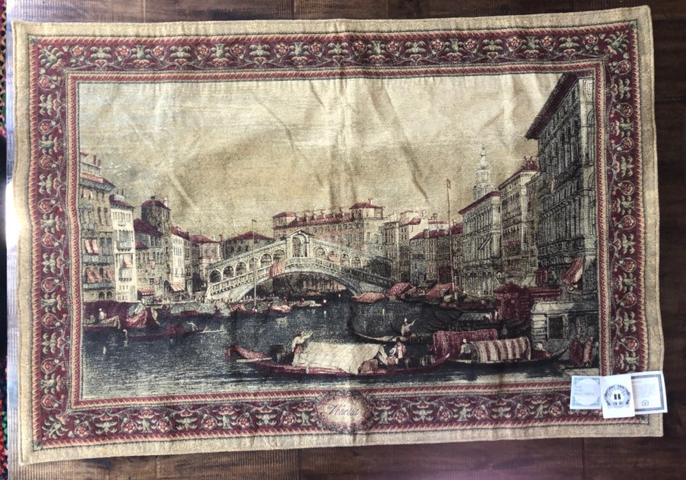 EUROPEAN TAPESTRY woven in France/Italy