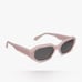 Diff Allegra Pink Velvet Grey Polarized Sunglasses