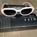 Diff Allegra Pink Velvet Grey Polarized Sunglasses