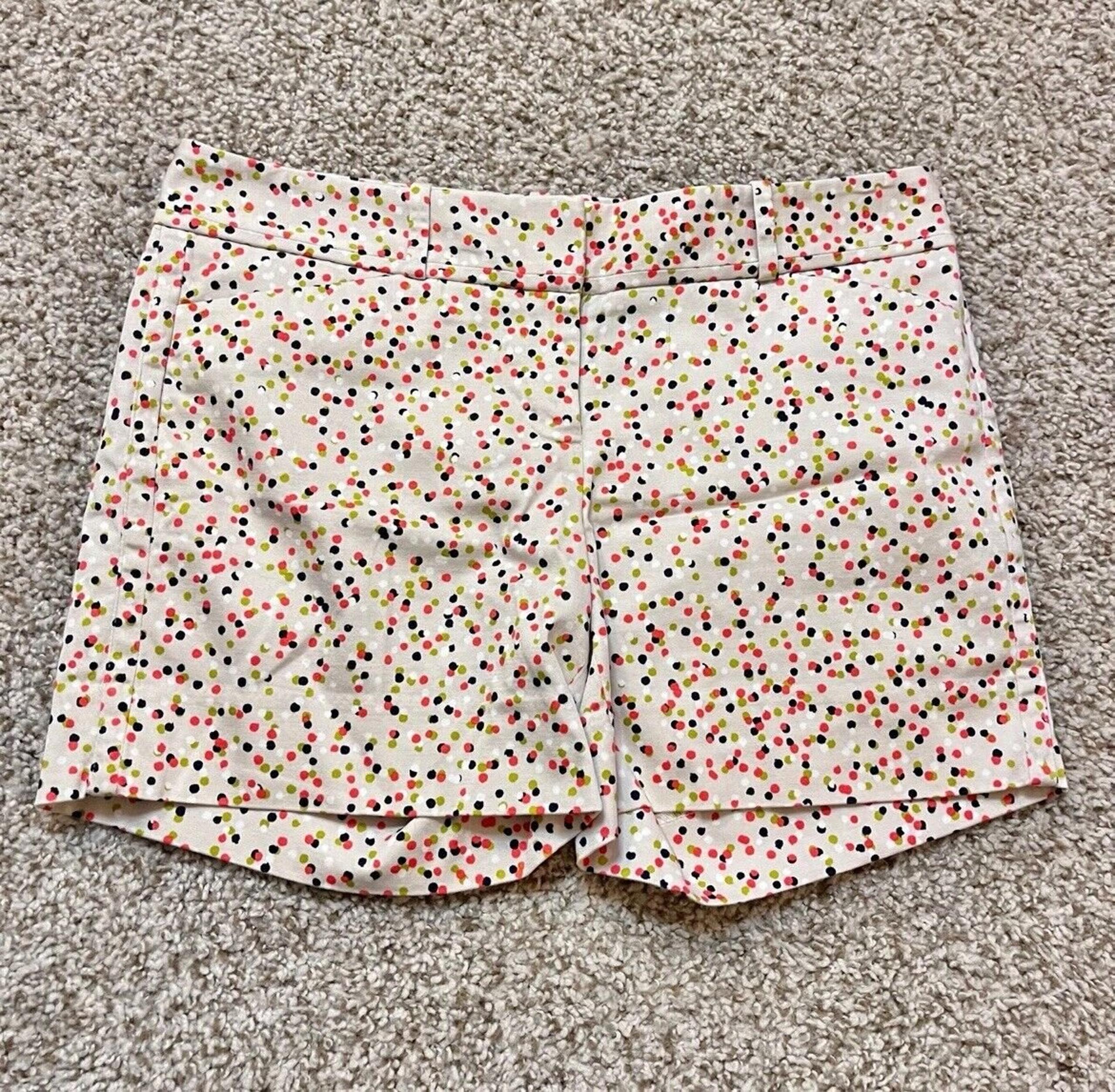 The Limited Beige Confetti Dress Shorts Women's 4