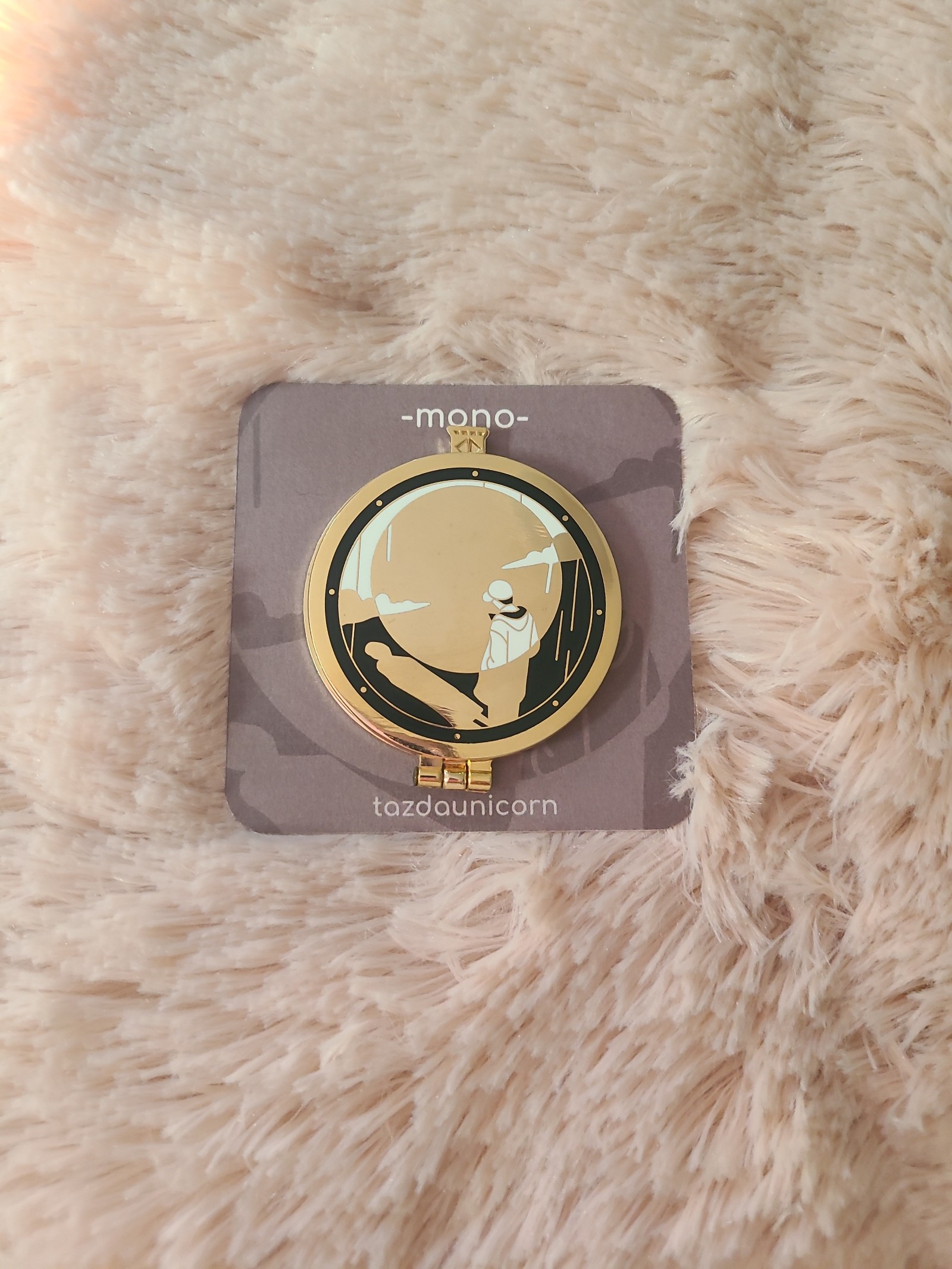 BTS RM Mono pocket watch pin