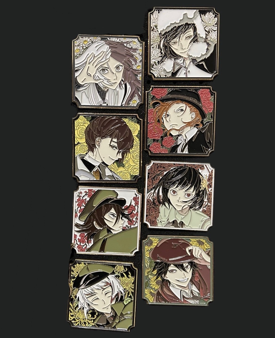 BSD enamel pin set