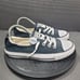 Womens Sz 8 Black & White Converse Canvas Shoreline Sneakers