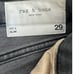 Rag & Bone, Greyson Fit 2 Slim Comfy Soft Gray Jeans, Men's Size 29x30