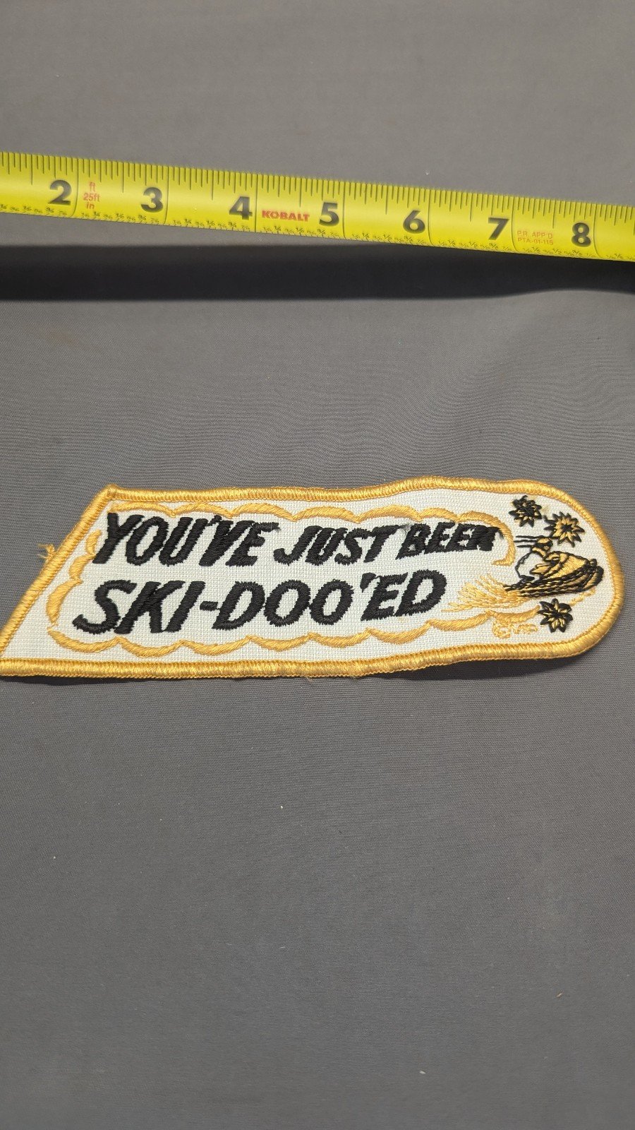 Vintage Ski-Doo patch
