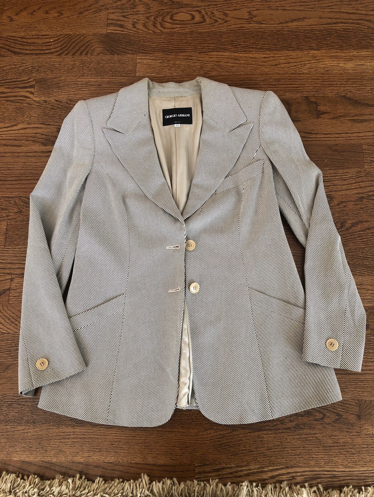 Women's Silk Lined Giorgio Armani Blazer