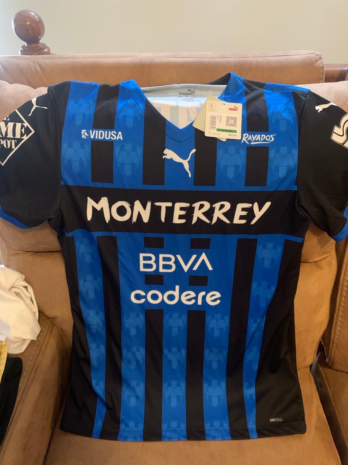 Monterrey Rayados 21/22 third jersey Liga MX Mexico