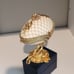 Emblished gold and white egg trinket box