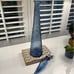 Vintage Mid Century Modern Empoli Genie bottle Slump Design - Blue/Periwinkle!