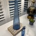 Vintage Mid Century Modern Empoli Genie bottle Slump Design - Blue/Periwinkle!