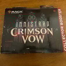 2 boxes of Magic The Gathering Innistrad Crimson Vow Black Tie Collector