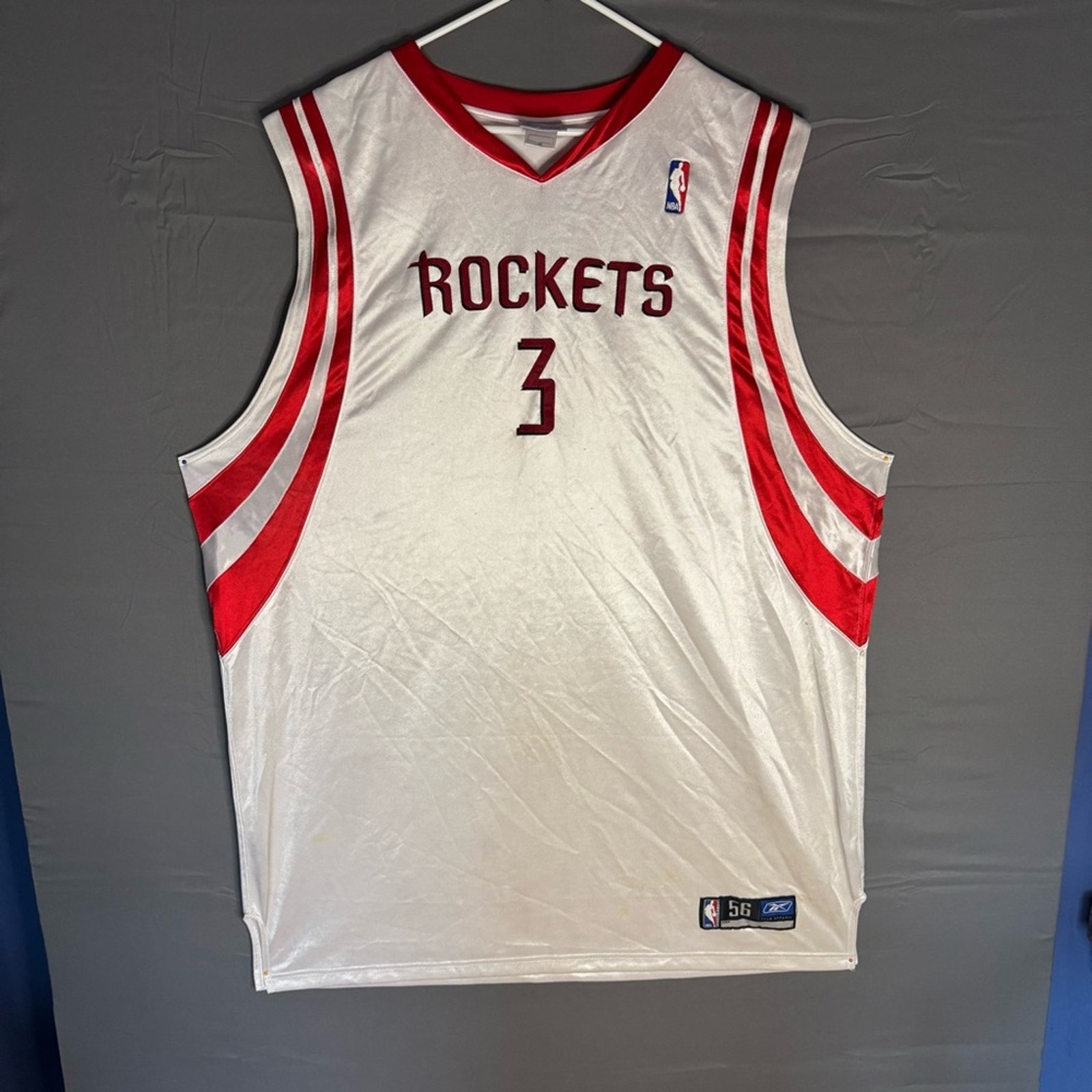 VTG Steve Francis #3 Houston Rockets Reebok NBA Basketball