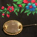 Handmade mosiac pin made in italy