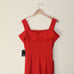 Marina Cold Shoulder Waist Tie Overlay Jumpsuit in Orange (Red Orange)